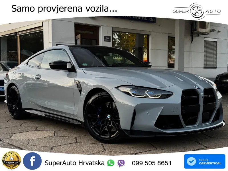 BMW M4 Competition 3.0 (510 KS) Steptronic LED+GR SJED+ACC