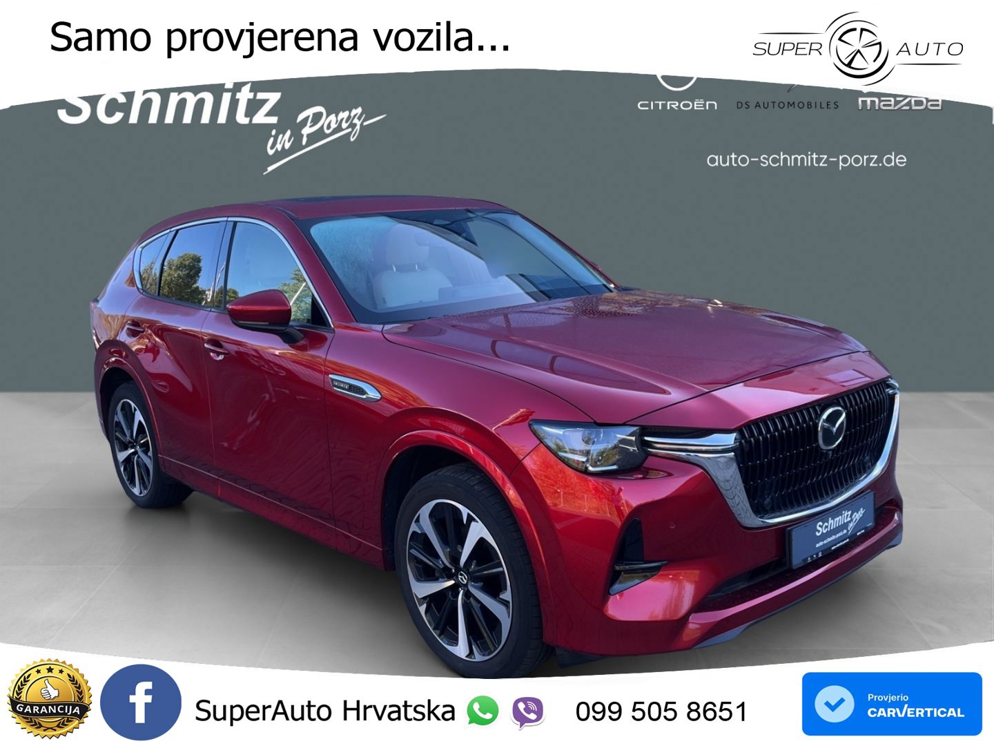 Mazda CX-60 3.3 e-Skyactiv D (254 KS) AWD Automatic MATRIX+GR SJED+KAM