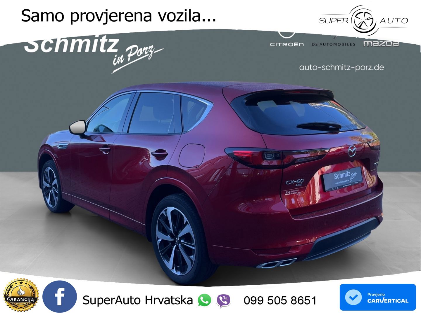 Mazda CX-60 3.3 e-Skyactiv D (254 KS) AWD Automatic MATRIX+GR SJED+KAM