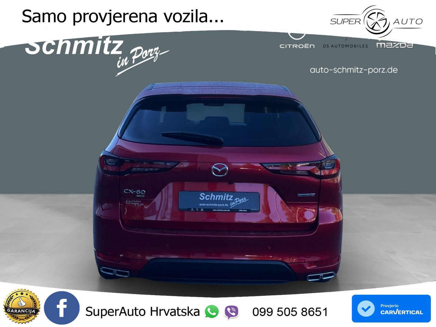 Mazda CX-60 3.3 e-Skyactiv D (254 KS) AWD Automatic MATRIX+GR SJED+KAM