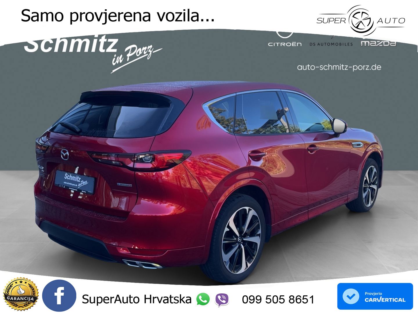 Mazda CX-60 3.3 e-Skyactiv D (254 KS) AWD Automatic MATRIX+GR SJED+KAM
