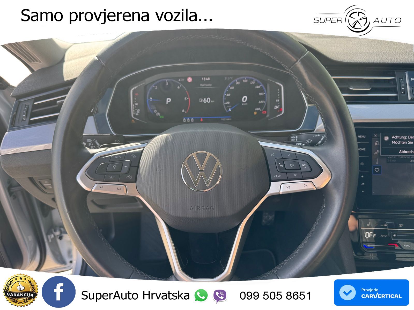 Volkswagen Passat Variant 2.0 TDI (150 KS) DSG Business LED+GR SJED+ACC