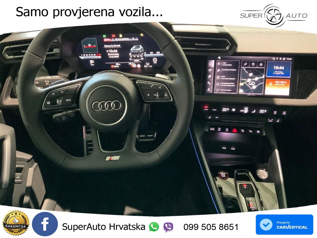 Audi S3 2.0 TFSI (333 KS) quattro S tronic MATRIX+GR SJED+KAM