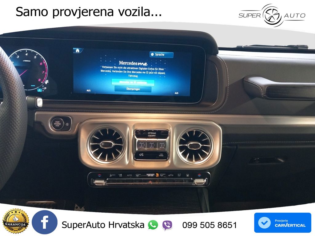Mercedes G 500 Long (449 KS) 4MATIC 9G-TRONIC AMG LED+GR SJED+ACC