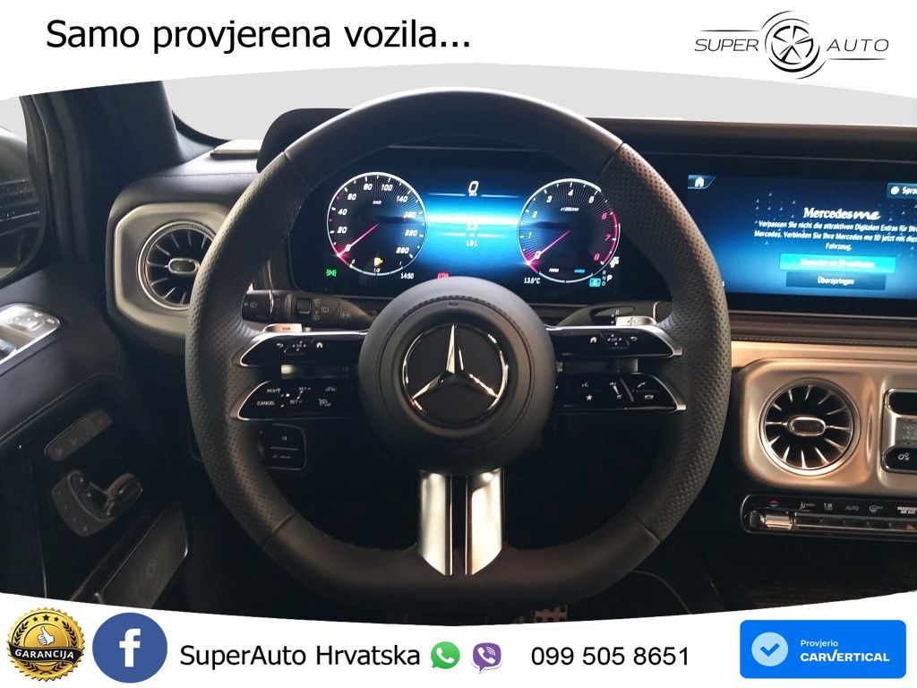 Mercedes G 500 Long (449 KS) 4MATIC 9G-TRONIC AMG LED+GR SJED+ACC