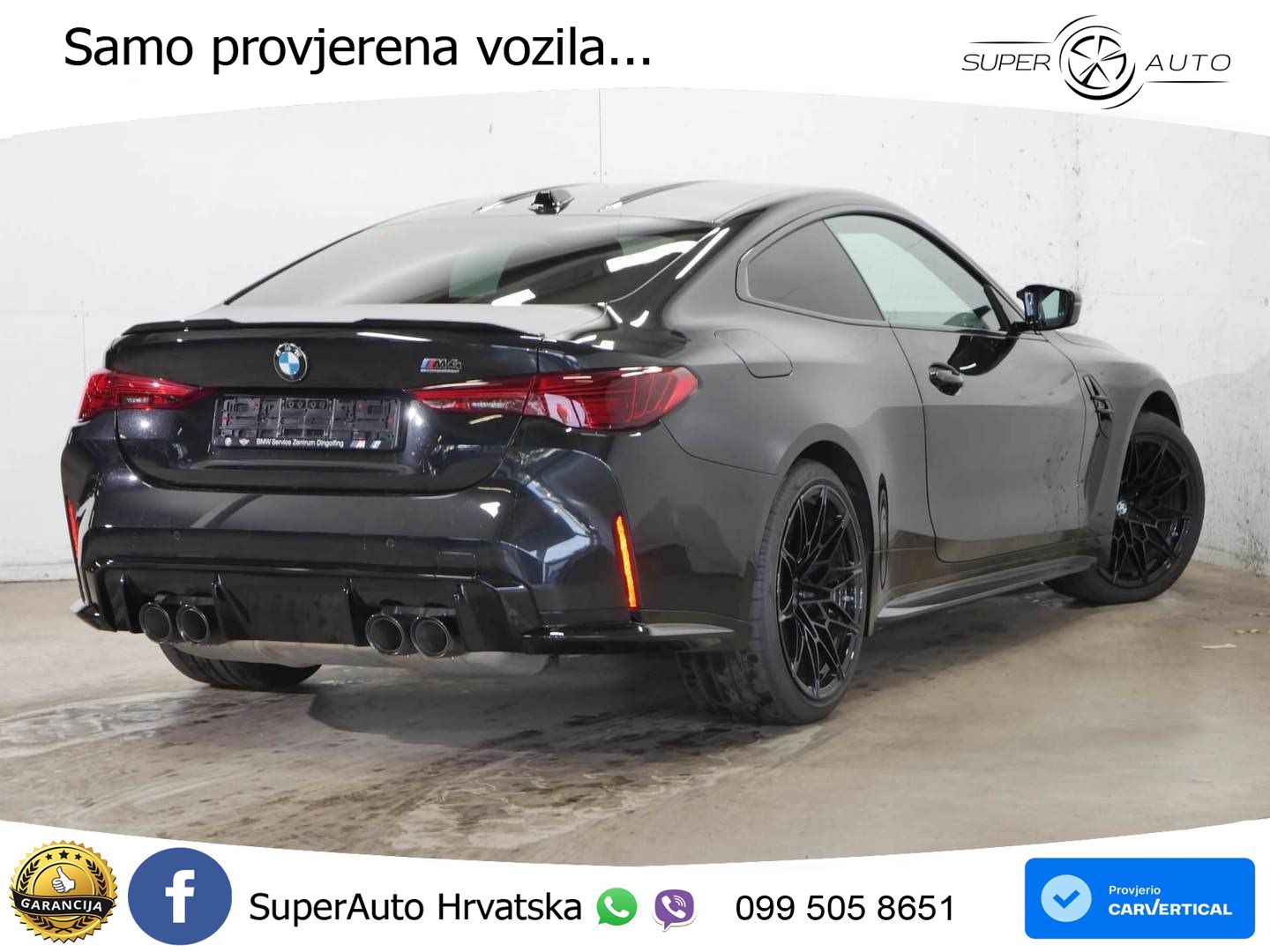 BMW M4 Competition 3.0 (530 KS) xDrive Steptronic LED+GR SJED+ACC