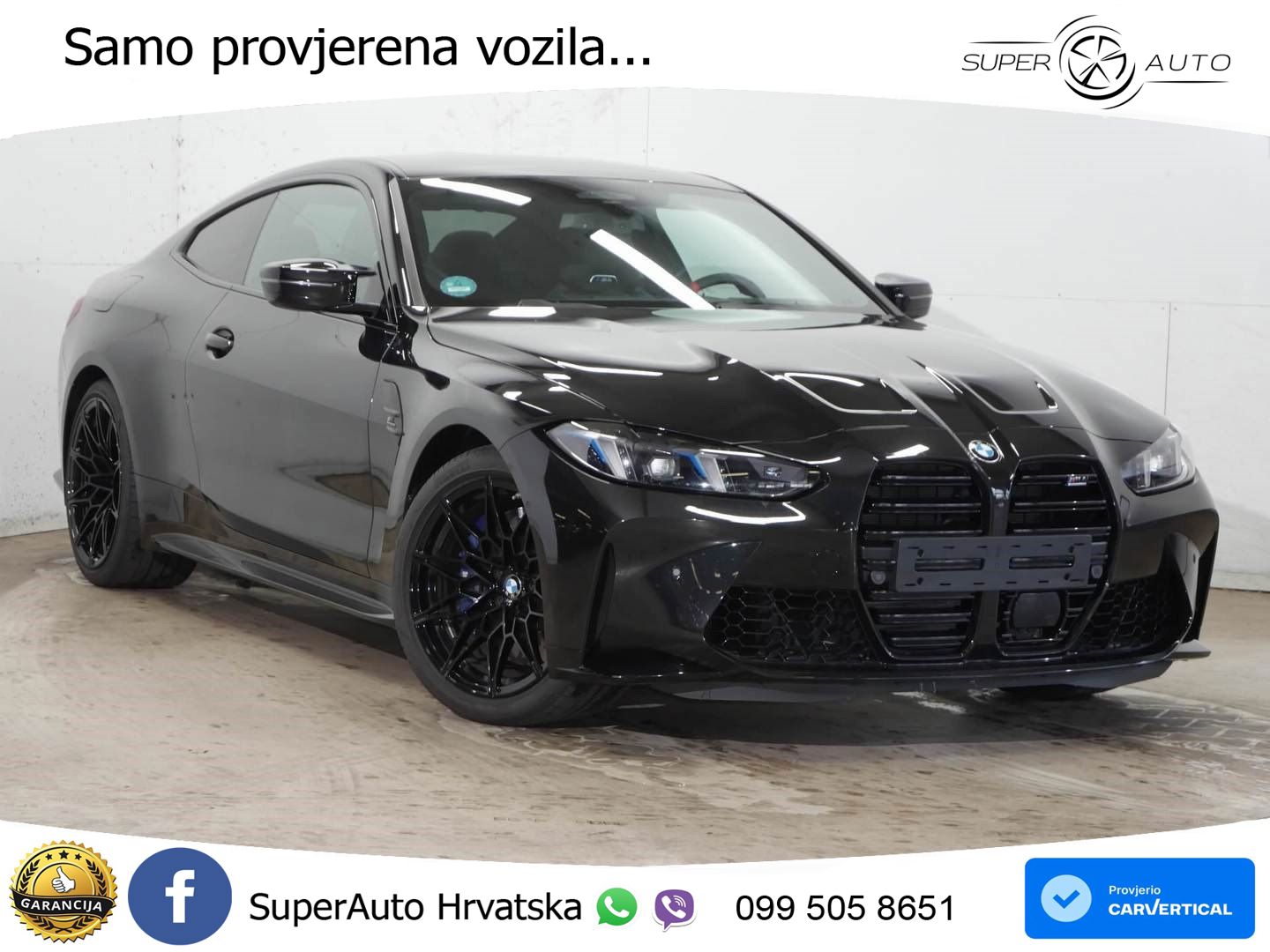BMW M4 Competition 3.0 (530 KS) xDrive Steptronic LED+GR SJED+ACC