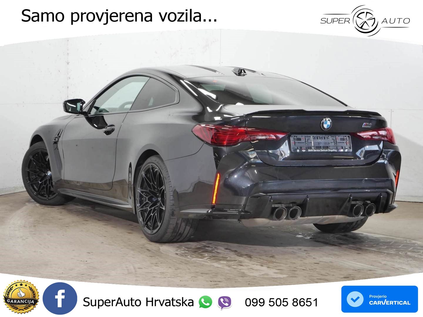 BMW M4 Competition 3.0 (530 KS) xDrive Steptronic LED+GR SJED+ACC