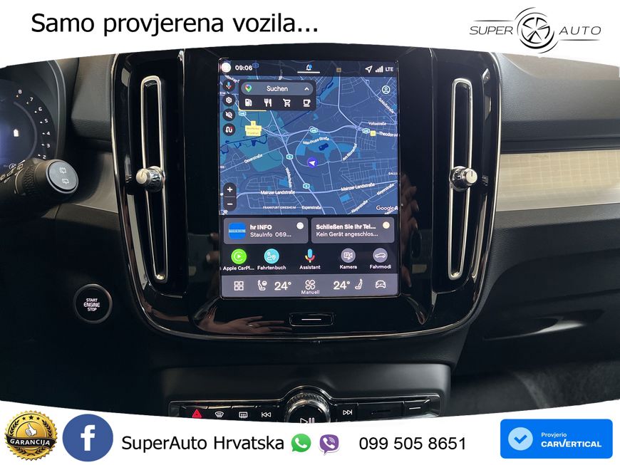 Volvo XC40 2.0 B3 163 KS Automatic LED+GR SJED+ACC
