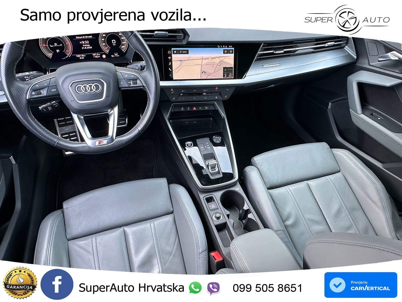 Audi A3 35 TDI (150 KS) S tronic S line LED+GR SJED+ACC