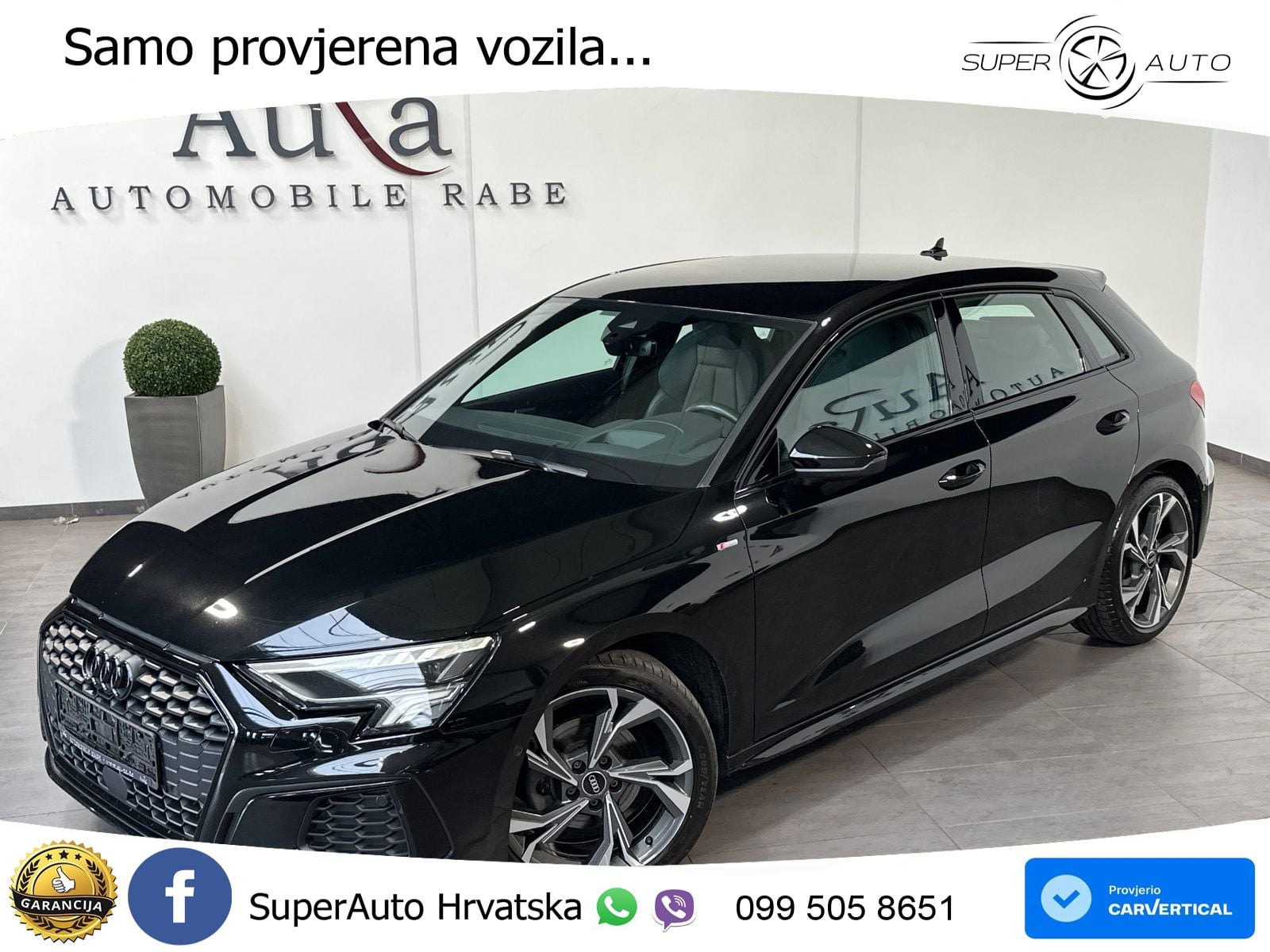 Audi A3 35 TDI (150 KS) S tronic S line LED+GR SJED+ACC