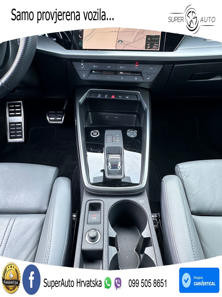 Audi A3 35 TDI (150 KS) S tronic S line LED+GR SJED+ACC