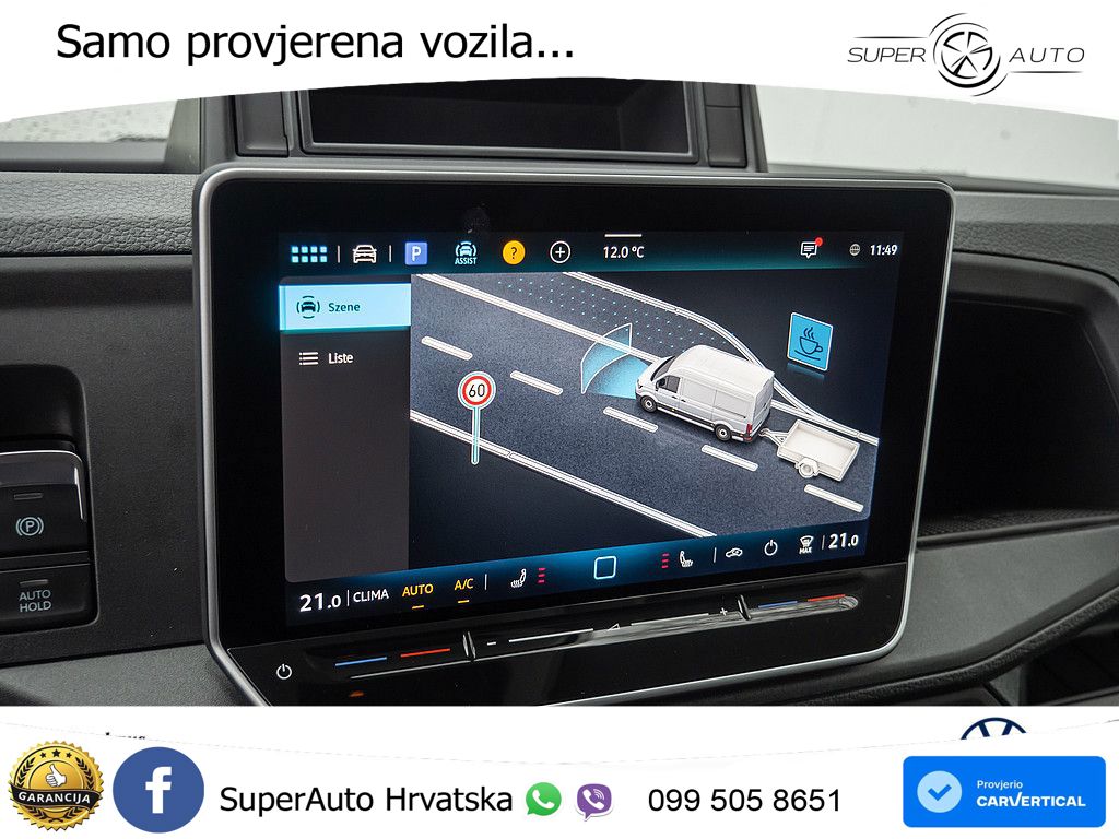 Volkswagen Crafter 35 Kasten 2.0 TDI LR Hoch KAMERA AHK LED 140 KS