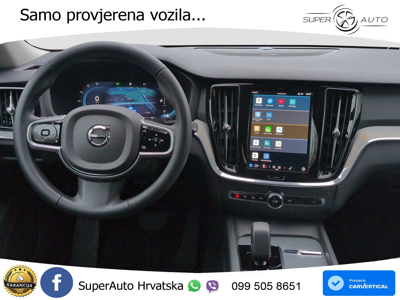 Volvo V60 2.0 B4 Benzin DCT LED+GR SJED+ACC