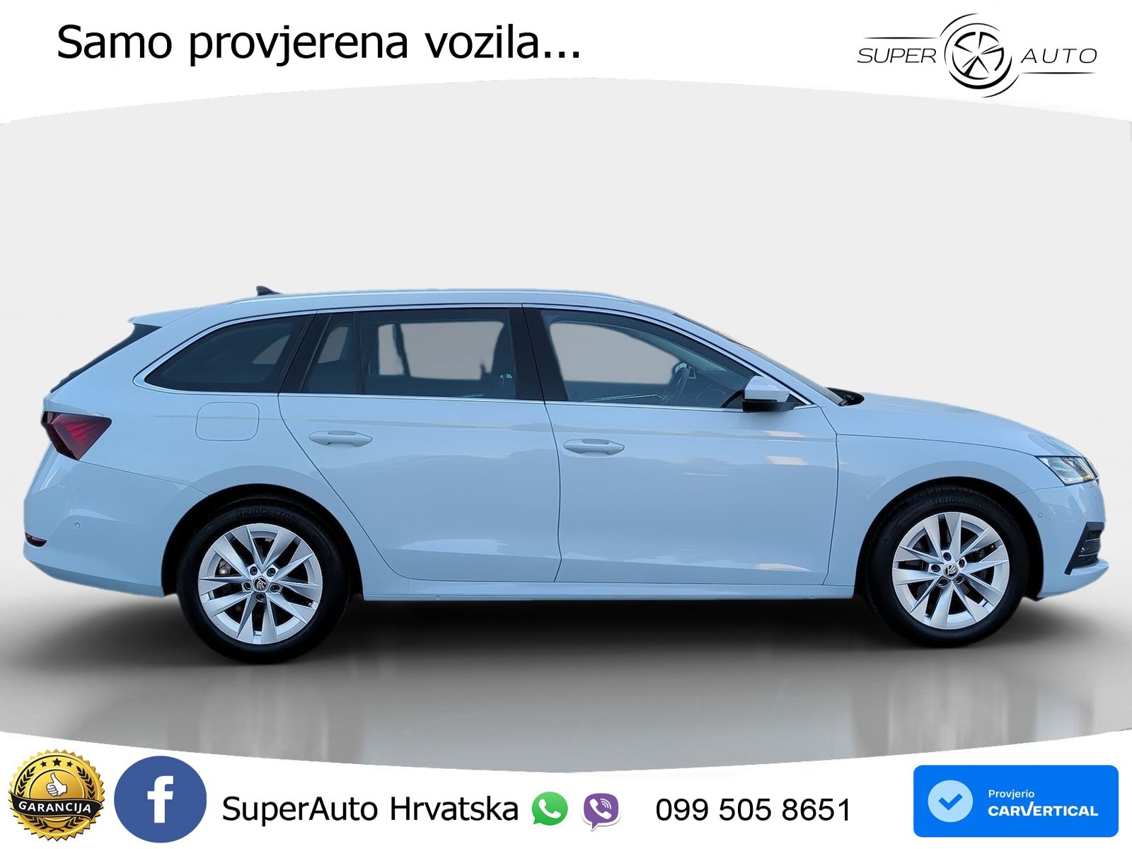 Škoda Octavia Combi 2.0 TDI (150 KS) DSG LED+GR SJED+ACC
