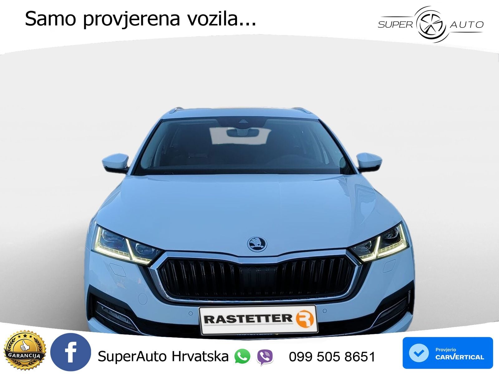 Škoda Octavia Combi 2.0 TDI (150 KS) DSG LED+GR SJED+ACC