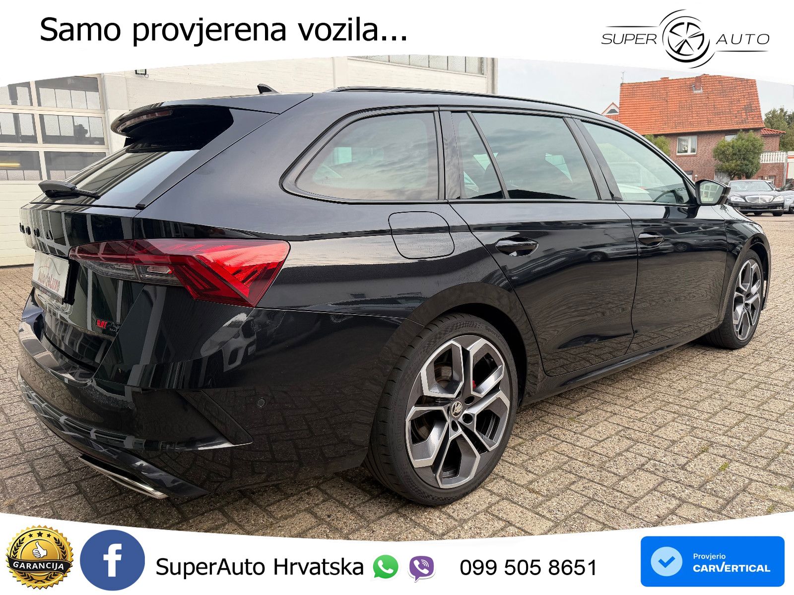 Škoda Octavia Combi RS 2.0 TDI (200 KS) DSG LED+GR SJED+ACC