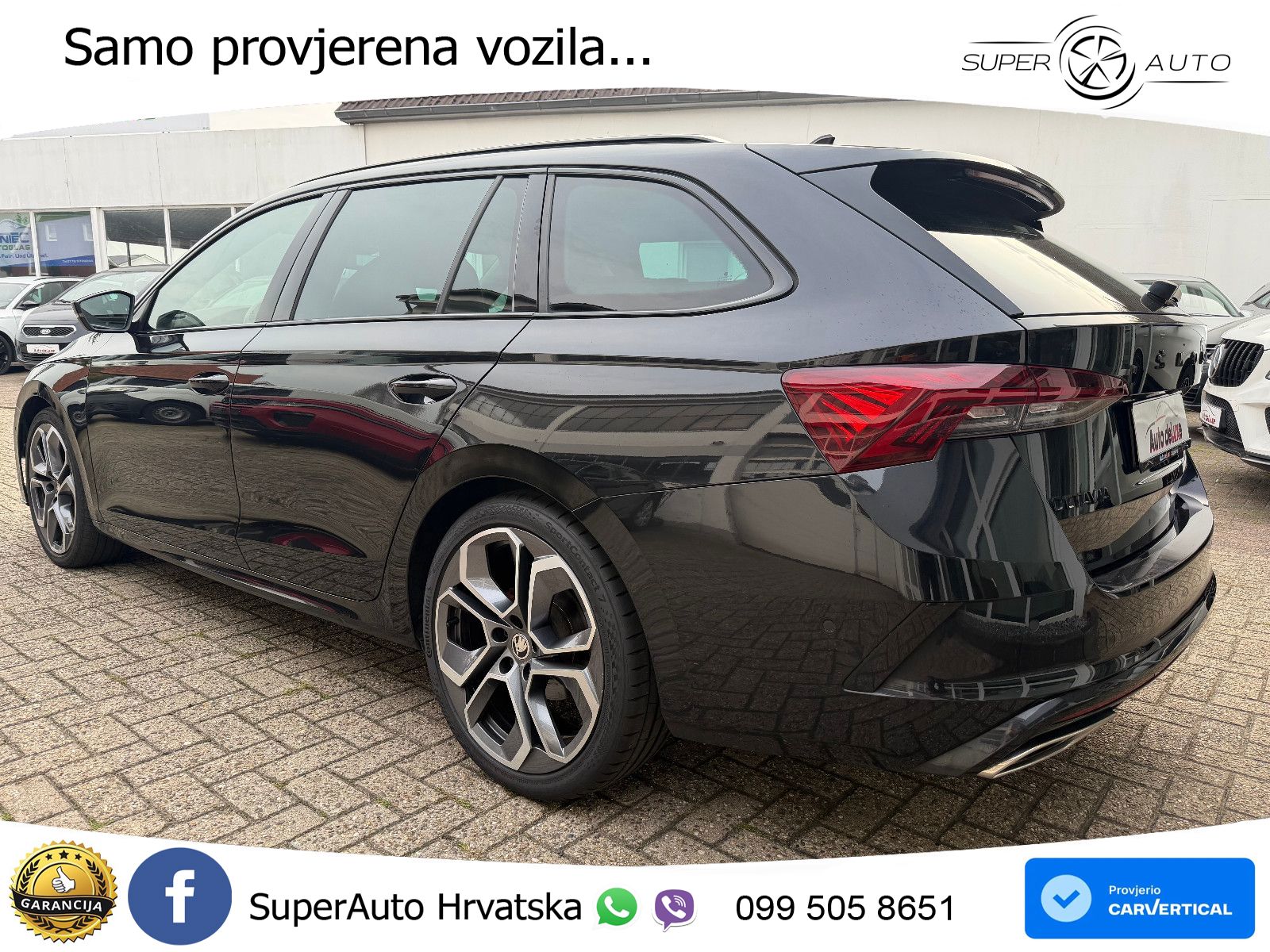 Škoda Octavia Combi RS 2.0 TDI (200 KS) DSG LED+GR SJED+ACC