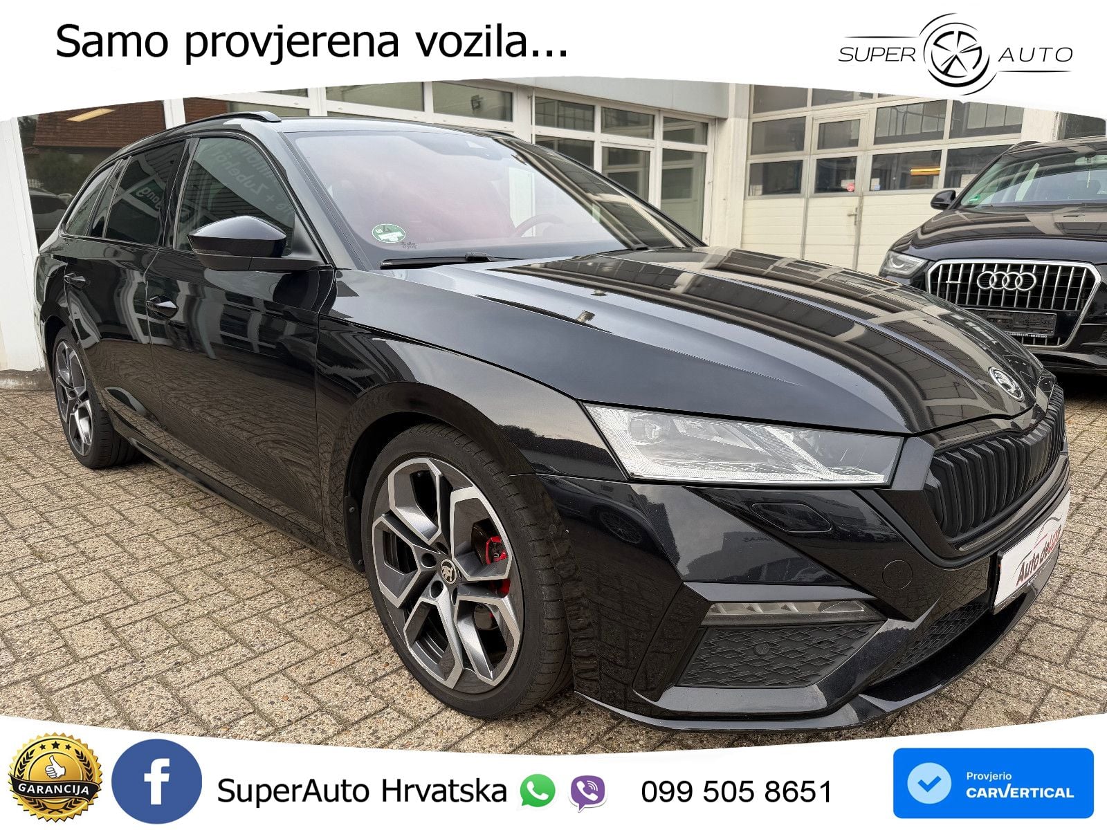Škoda Octavia Combi RS 2.0 TDI (200 KS) DSG LED+GR SJED+ACC