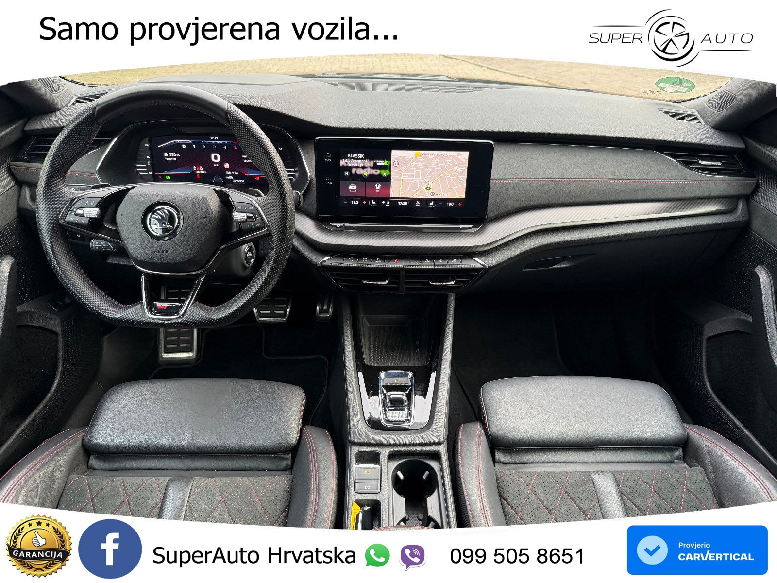 Škoda Octavia Combi RS 2.0 TDI (200 KS) DSG LED+GR SJED+ACC