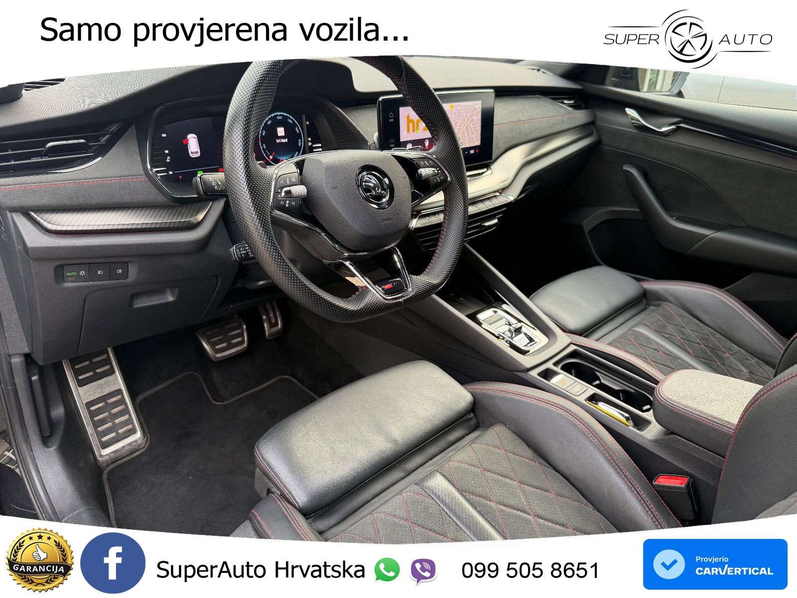 Škoda Octavia Combi RS 2.0 TDI (200 KS) DSG LED+GR SJED+ACC