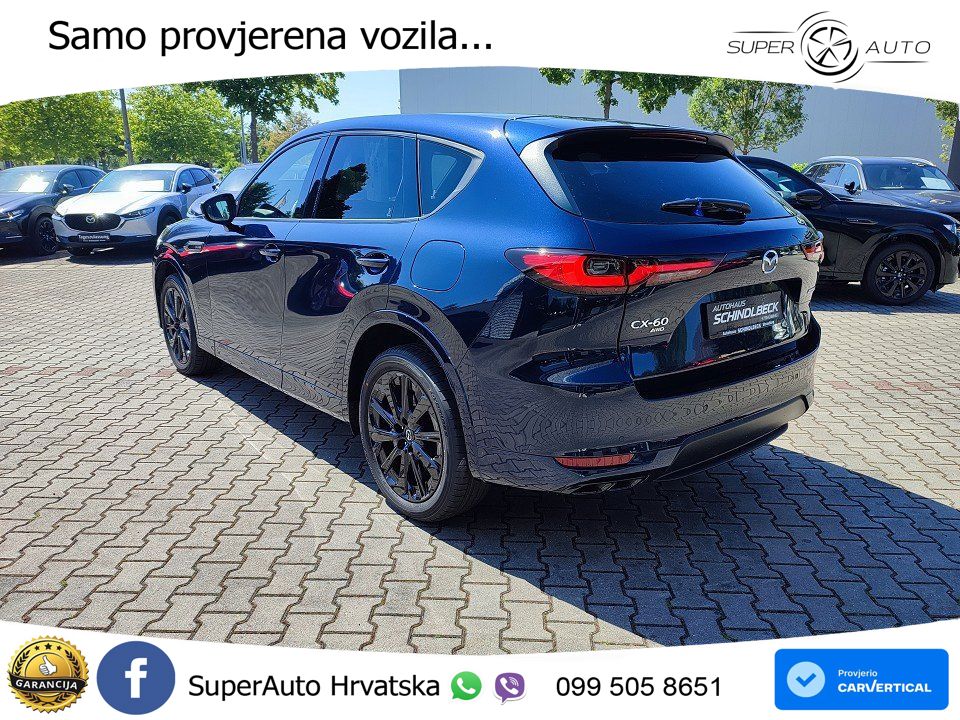 Mazda CX-60 3.3 e-Skyactiv D (254 KS) AWD Automatic MATRIX+GR SJED+KAM