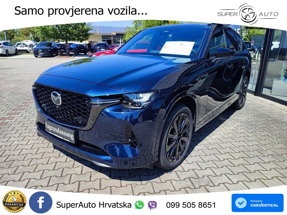 Mazda CX-60 3.3 e-Skyactiv D (254 KS) AWD Automatic MATRIX+GR SJED+KAM