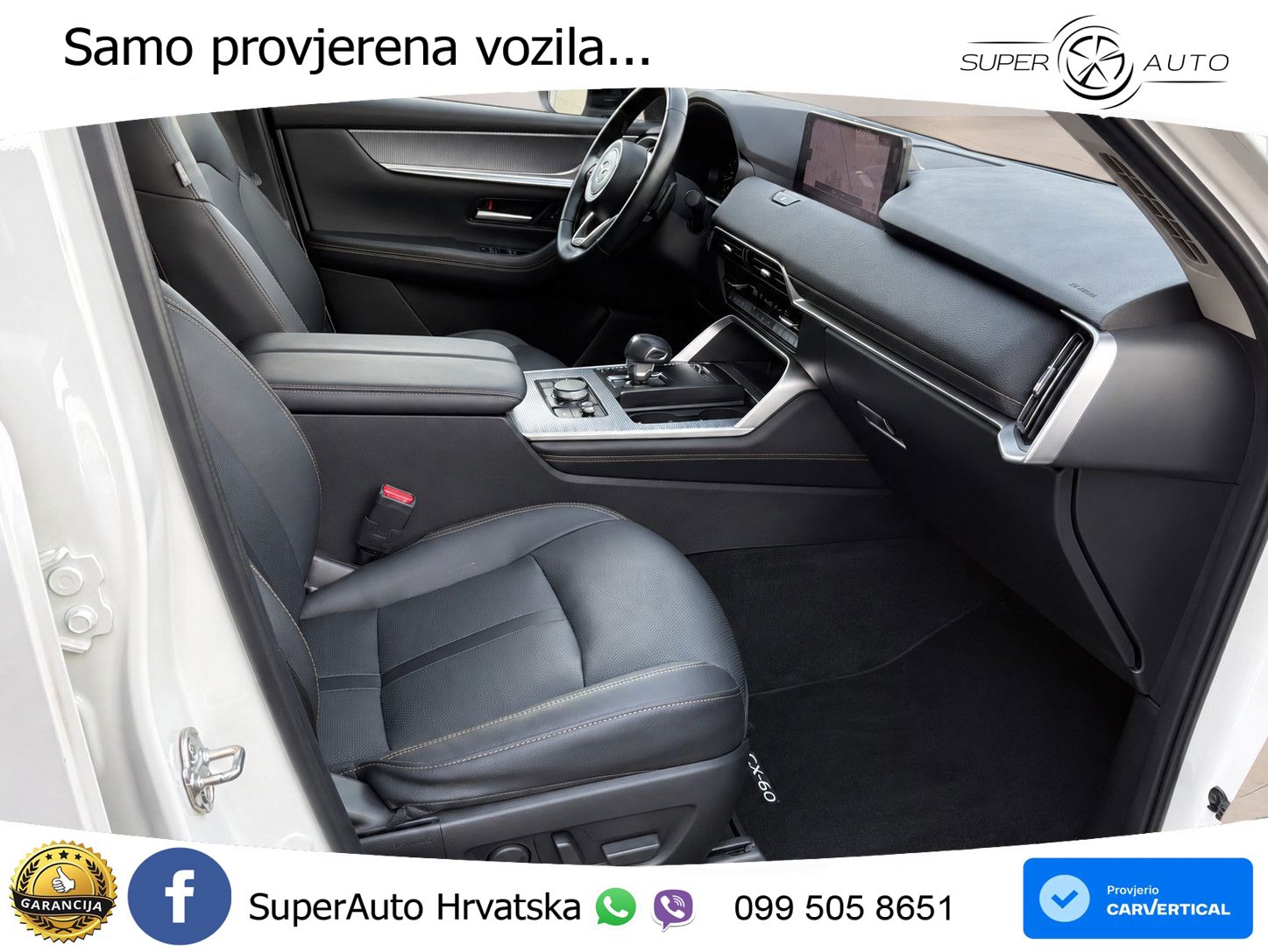 Mazda CX-60 3.3 e-Skyactiv D (254 KS) AWD Automatic LED+GR SJED+ACC