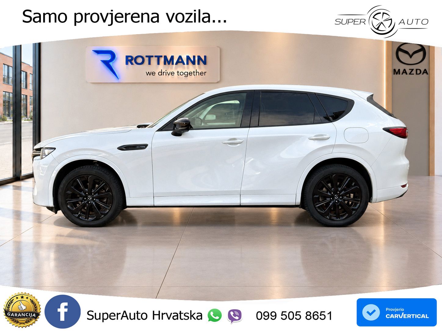 Mazda CX-60 3.3 e-Skyactiv D (254 KS) AWD Automatic LED+GR SJED+ACC
