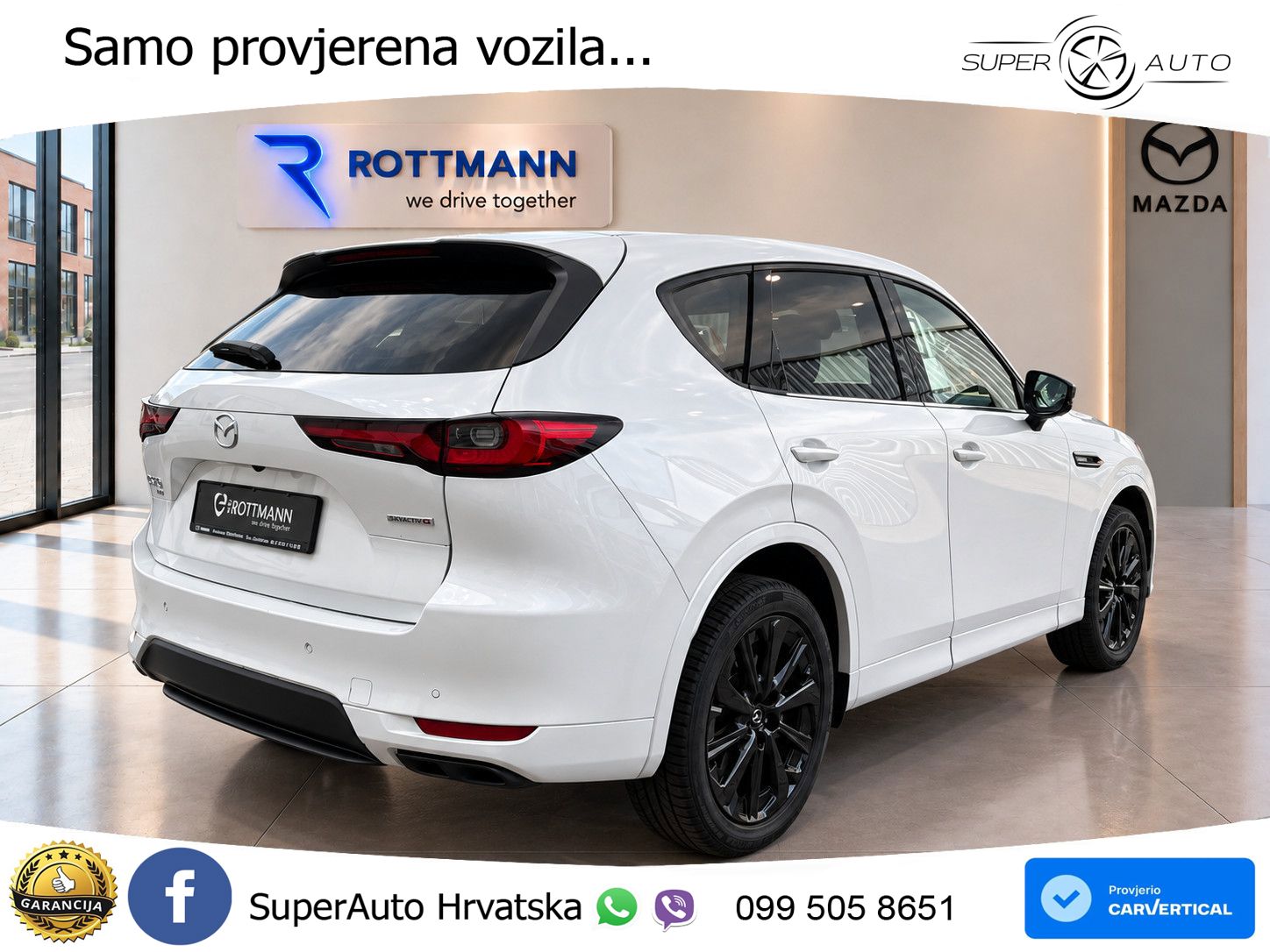 Mazda CX-60 3.3 e-Skyactiv D (254 KS) AWD Automatic LED+GR SJED+ACC