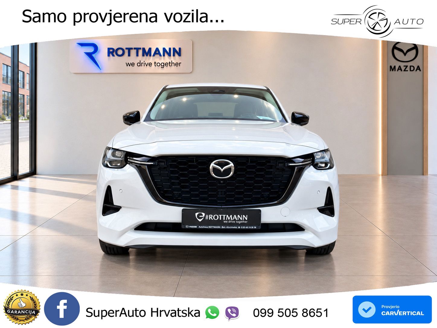 Mazda CX-60 3.3 e-Skyactiv D (254 KS) AWD Automatic LED+GR SJED+ACC