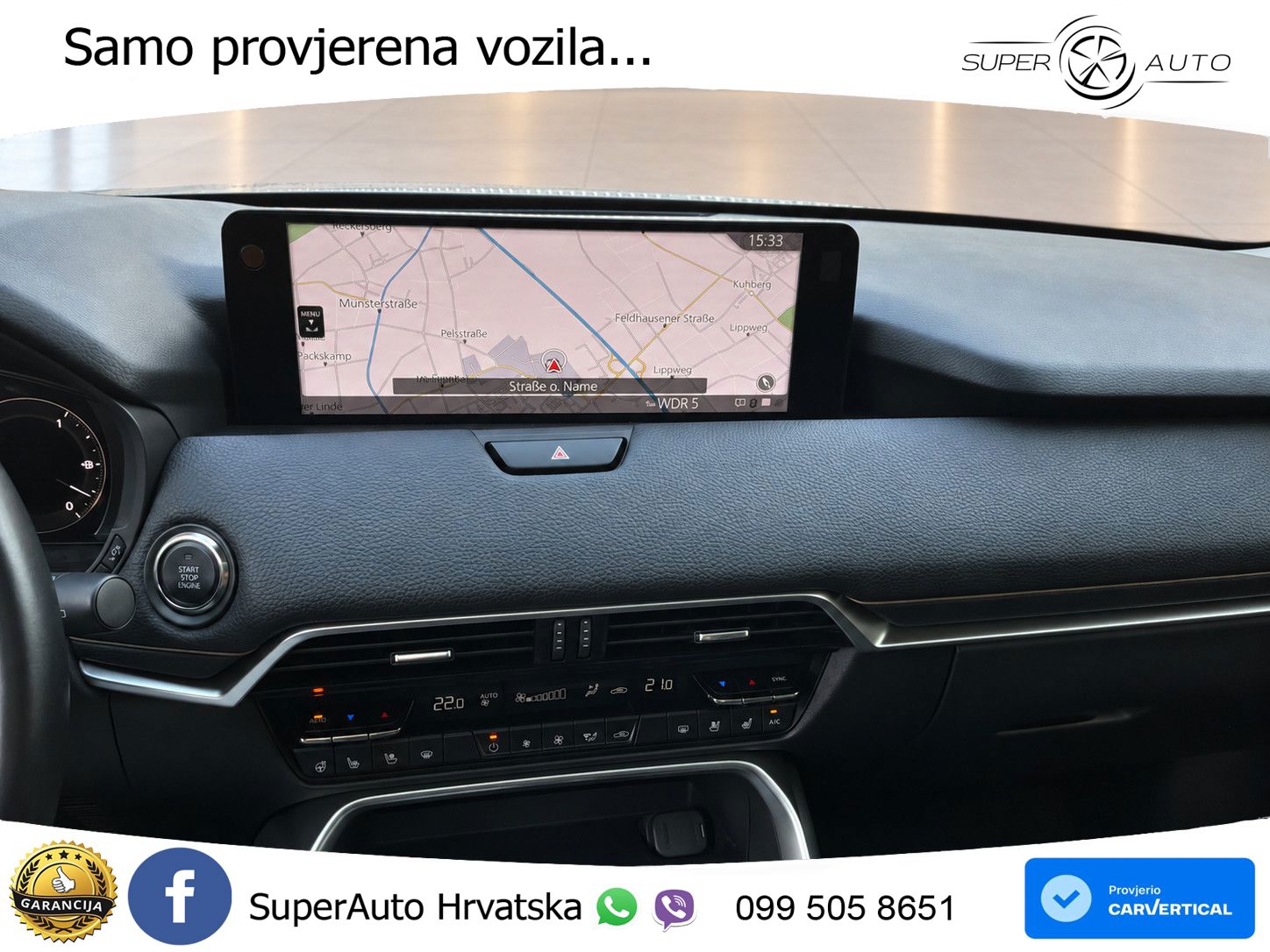 Mazda CX-60 3.3 e-Skyactiv D (254 KS) AWD Automatic LED+GR SJED+ACC