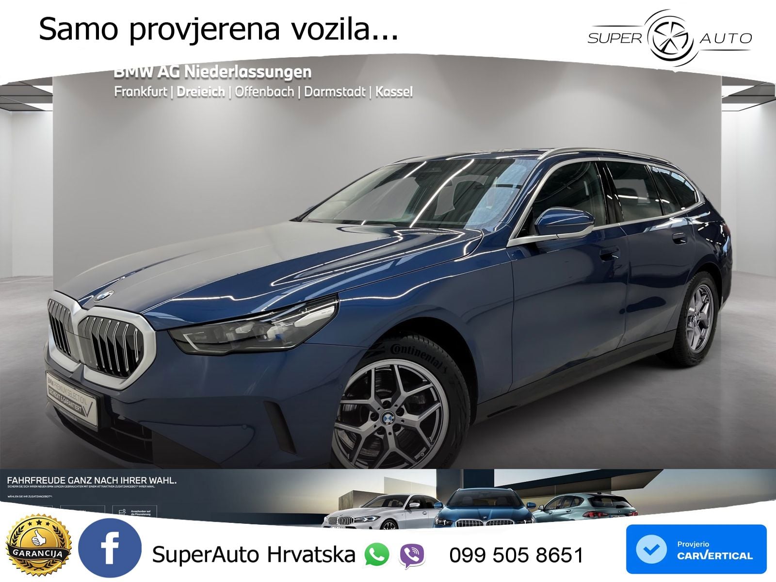 BMW 520d Touring (197 KS) xDrive Steptronic LED+GR SJED+ACC