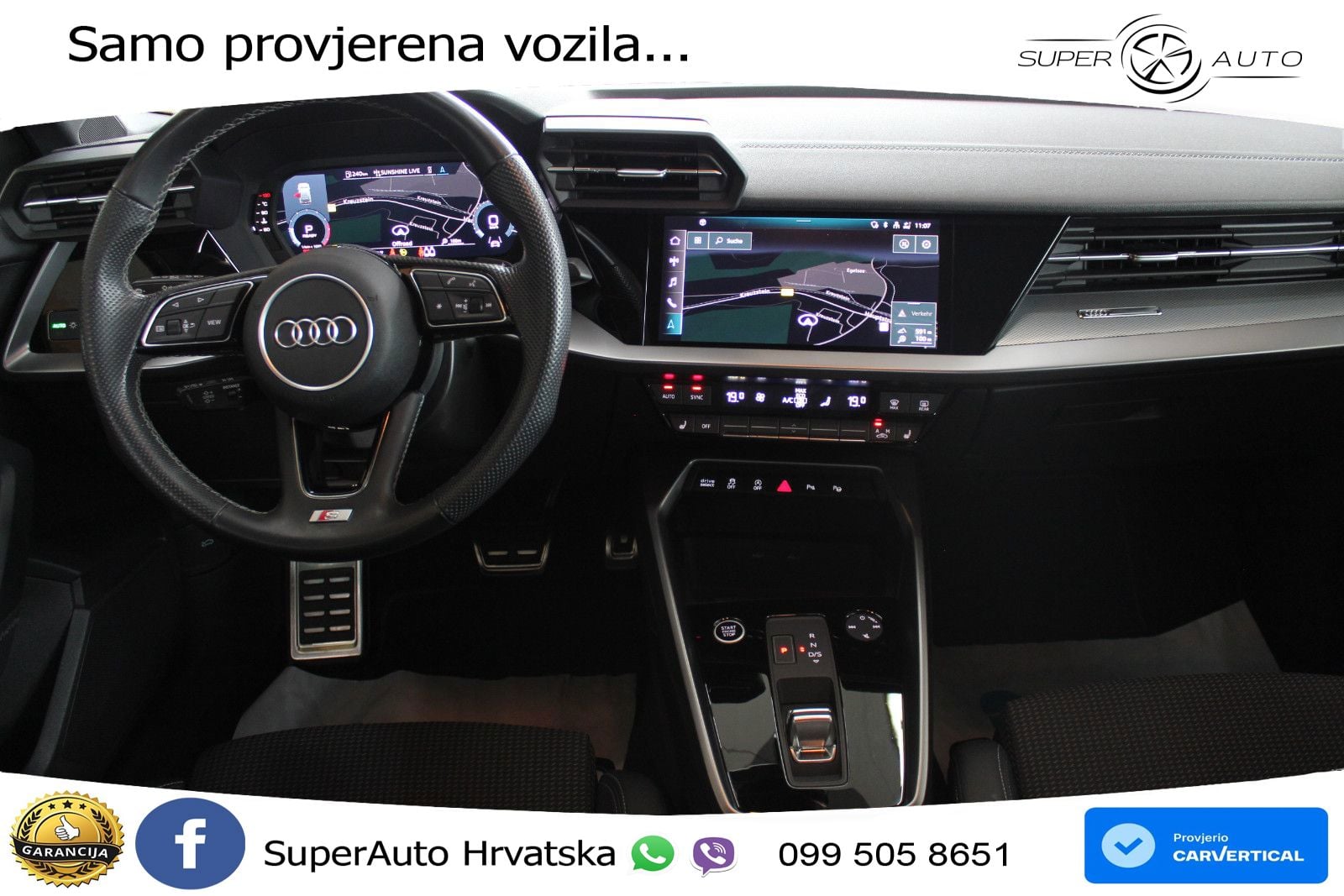 Audi A3 35 TFSI (150 KS) S tronic S line LED+GR SJED+ACC