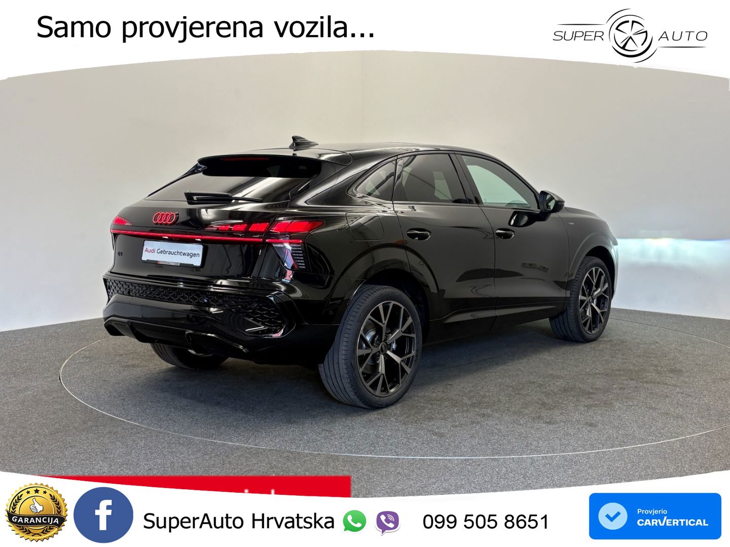 Audi Q3 Sportback 1.5 TFSIe (272 KS) S tronic LED+GR SJED+ACC