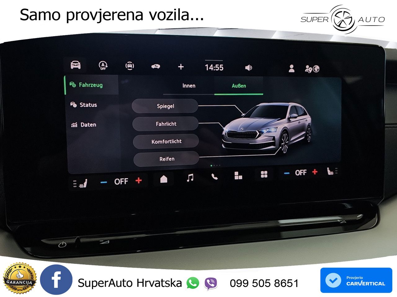 Škoda Octavia Combi 1.5 TSI (150 KS) DSG LED+GR SJED+ACC