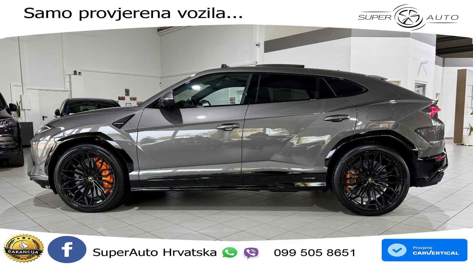 Lamborghini Urus SE 4.0 V8 (800 KS) 4WD Automatic LED+GR SJED+ACC