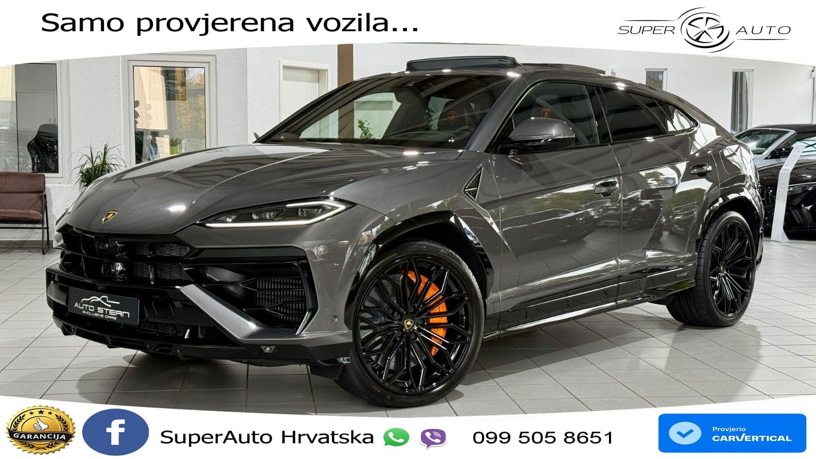 Lamborghini Urus SE 4.0 V8 (800 KS) 4WD Automatic LED+GR SJED+ACC
