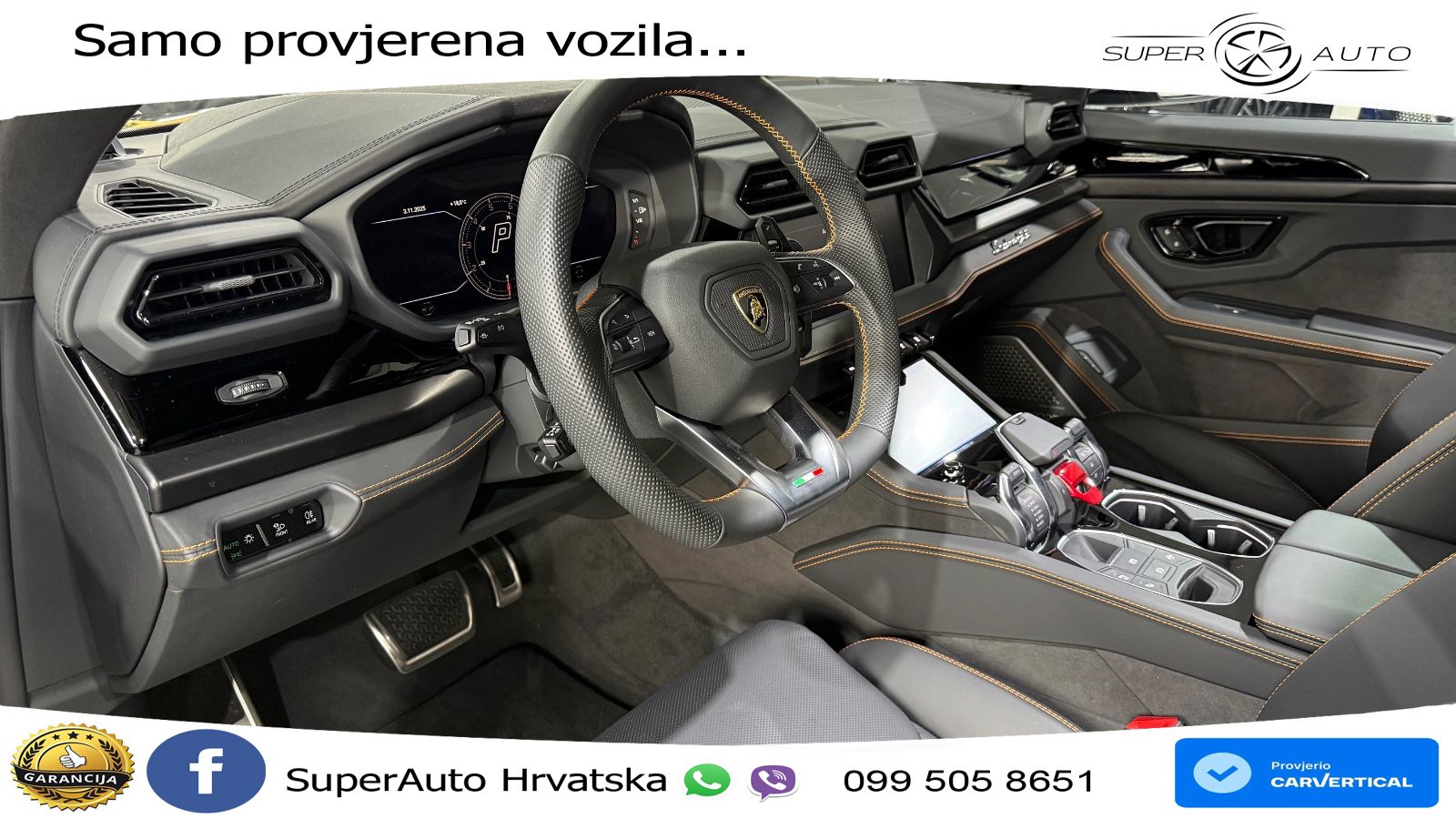 Lamborghini Urus SE 4.0 V8 (800 KS) 4WD Automatic LED+GR SJED+ACC