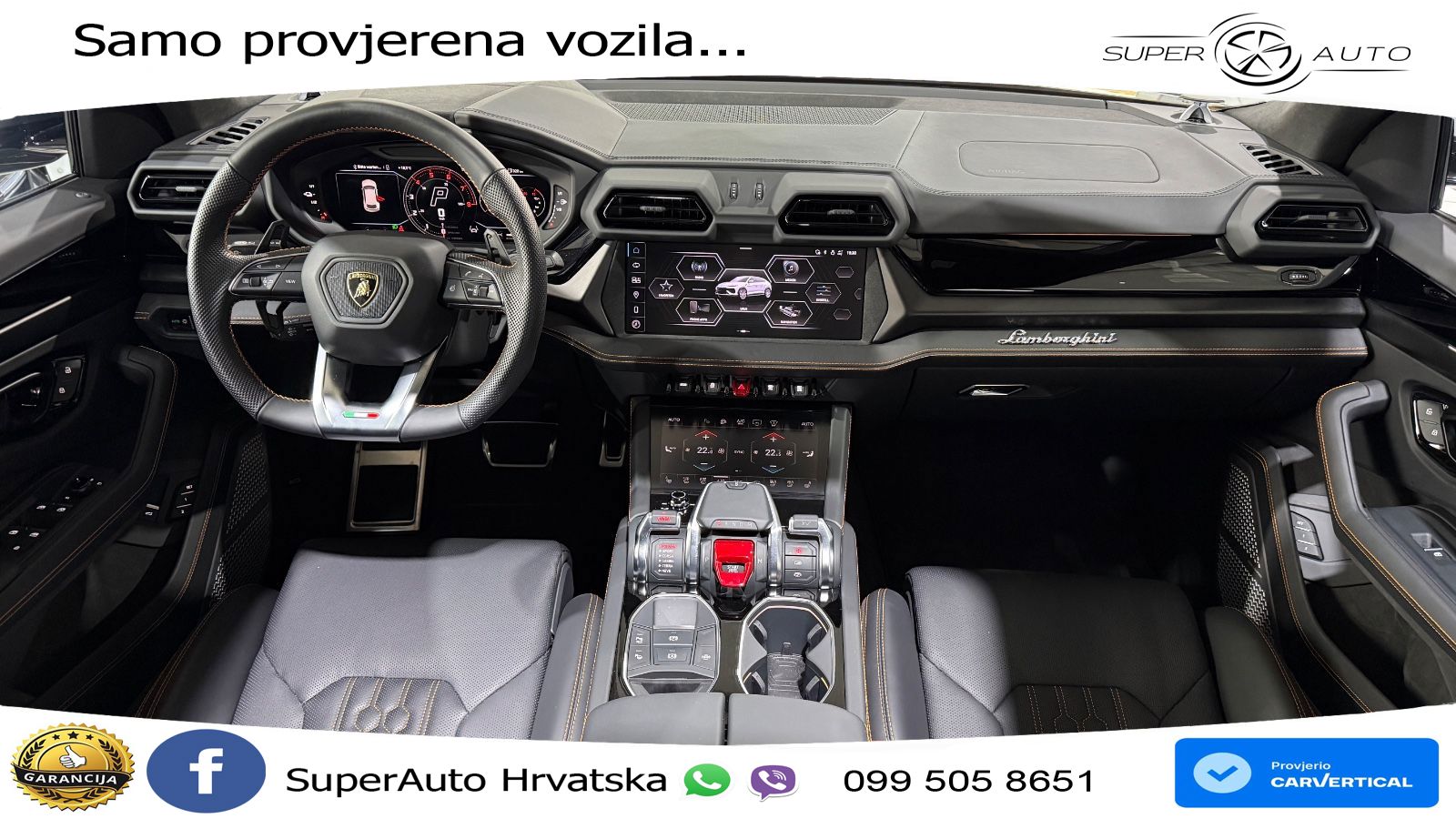 Lamborghini Urus SE 4.0 V8 (800 KS) 4WD Automatic LED+GR SJED+ACC