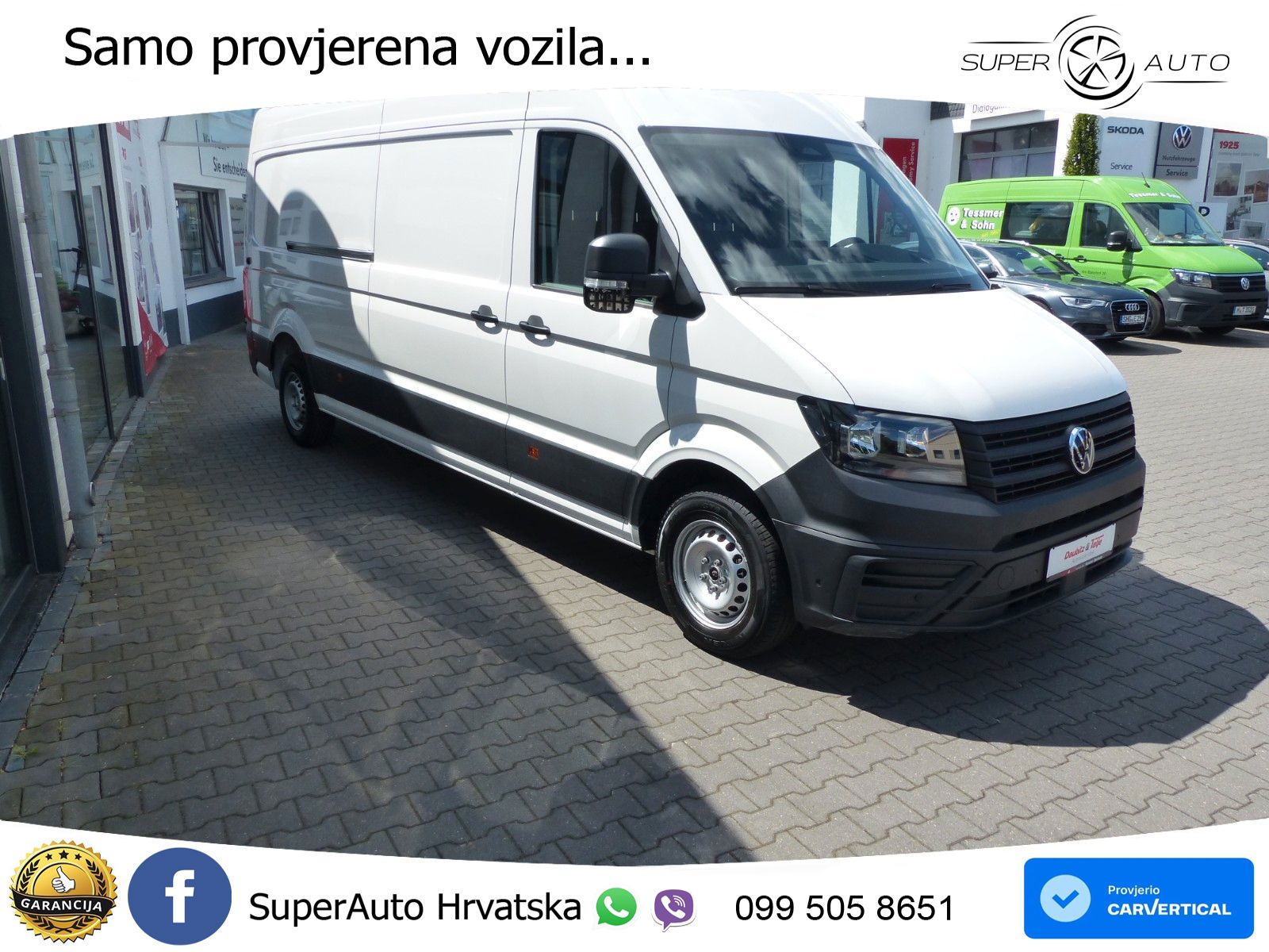 Volkswagen Crafter Kasten 35 HD, LR, Garantie bis 04/20230 140 KS