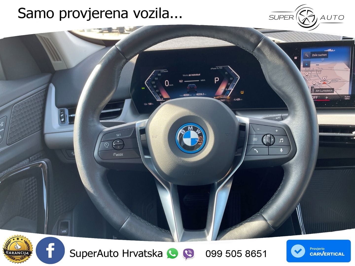 BMW iX1 68 kWh (313 KS) xDrive30 LED+GR SJED+ACC