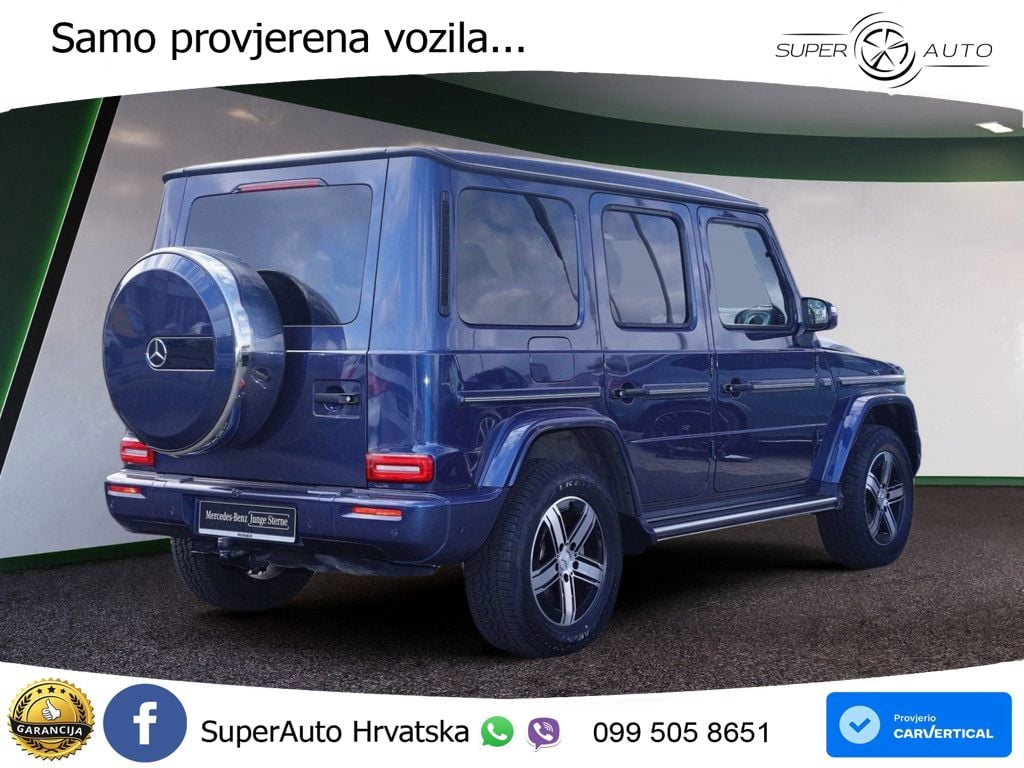 Mercedes G 450d Long (367 KS) 4MATIC 9G-TRONIC Exclusive LED+GR SJED+ACC