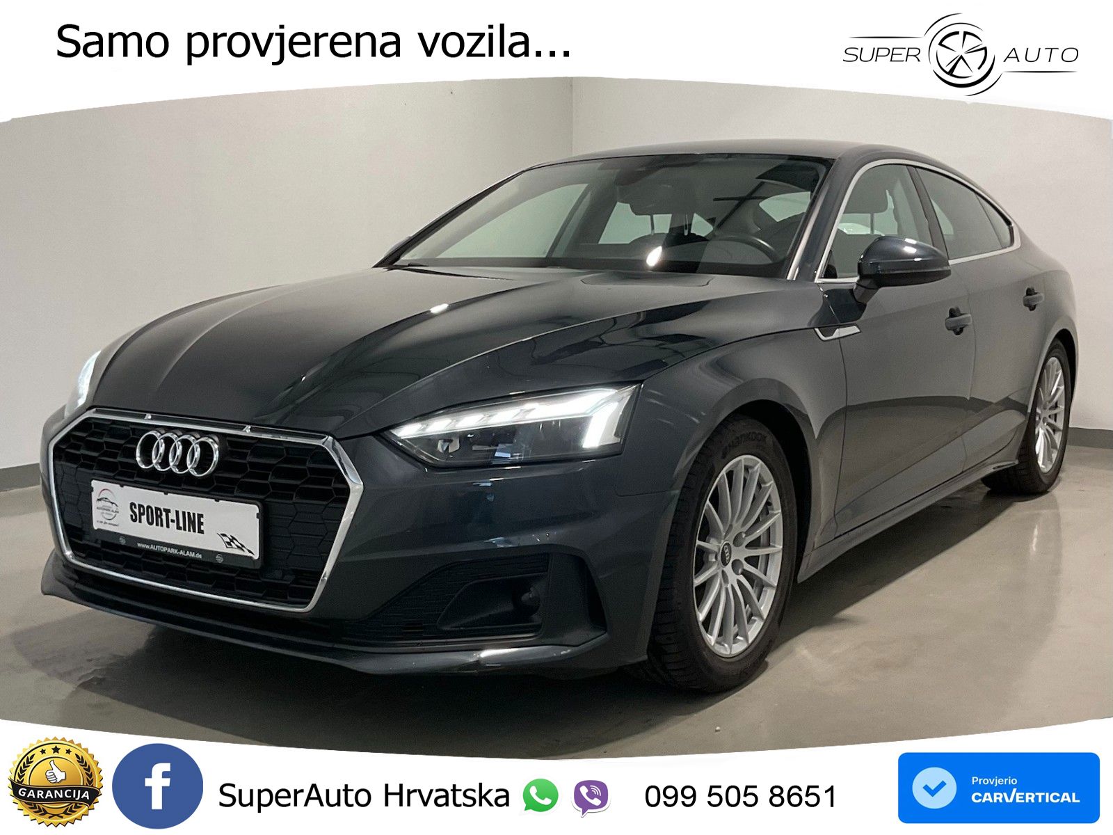 Audi A5 Sportback 35 TFSI (150 KS) S tronic MATRIX+GR SJED+KAM