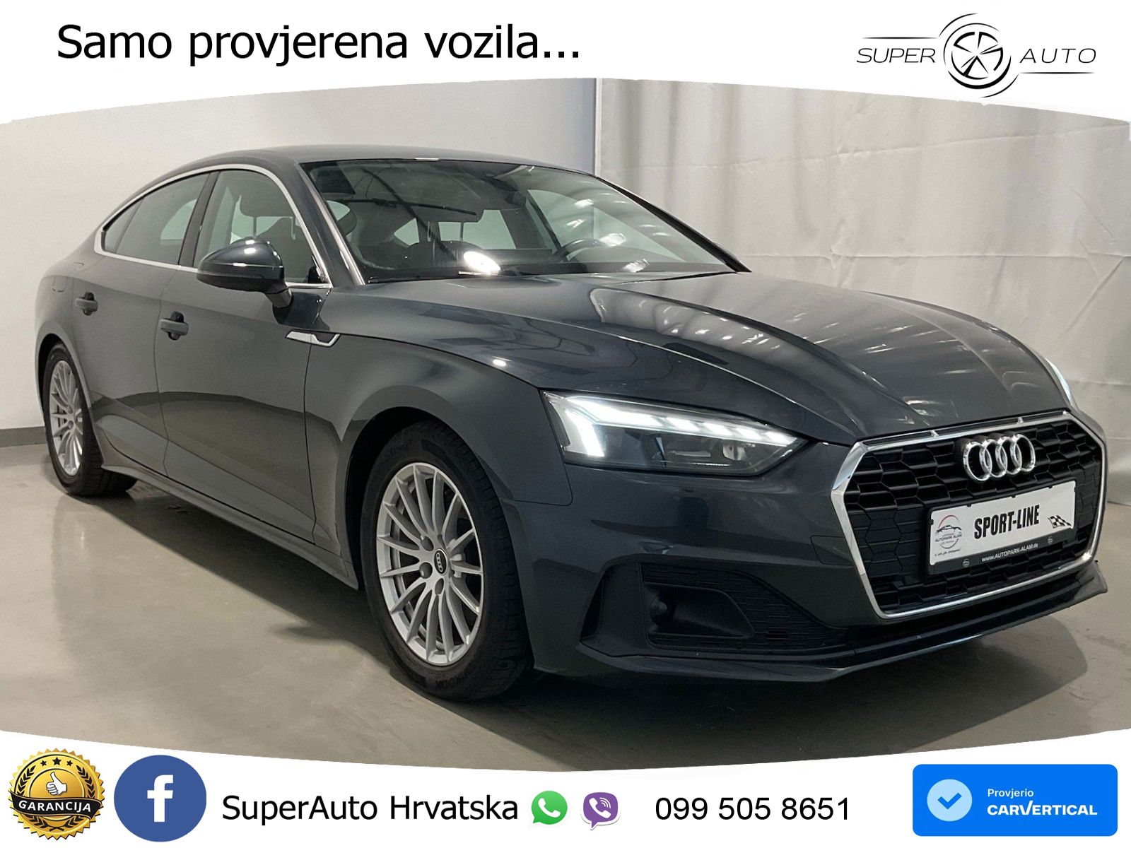 Audi A5 Sportback 35 TFSI (150 KS) S tronic MATRIX+GR SJED+KAM