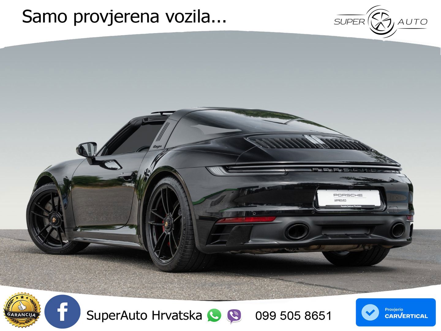 Porsche 911 Targa 4 GTS 3.0 (480 KS) PDK LED+GR SJED+ACC