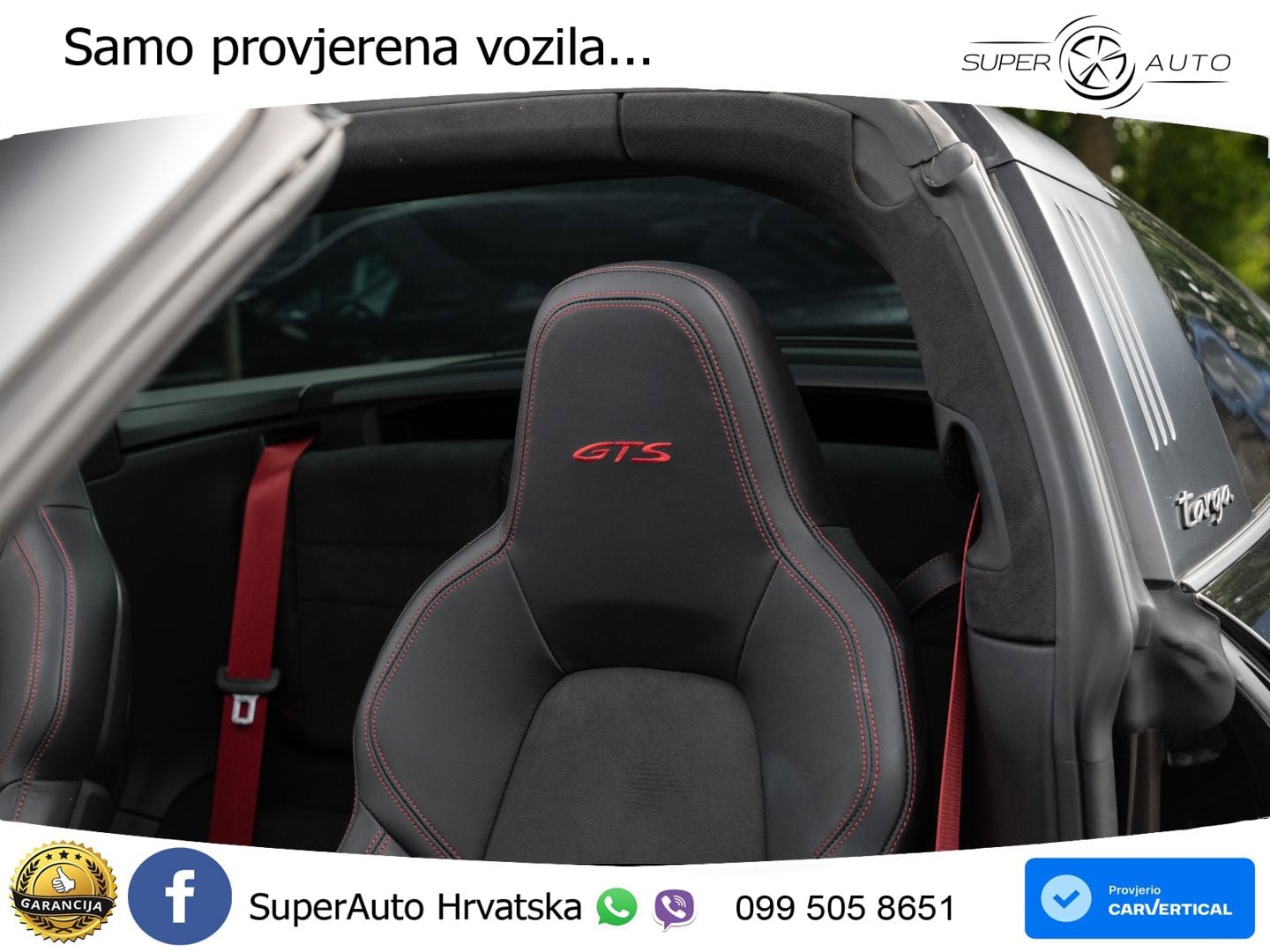 Porsche 911 Targa 4 GTS 3.0 (480 KS) PDK LED+GR SJED+ACC