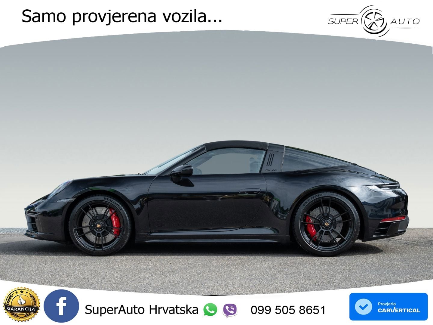 Porsche 911 Targa 4 GTS 3.0 (480 KS) PDK LED+GR SJED+ACC