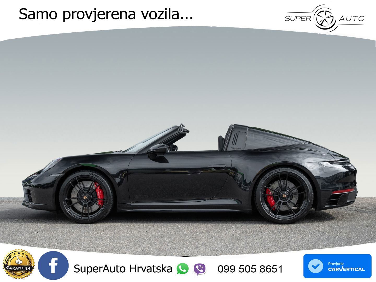 Porsche 911 Targa 4 GTS 3.0 (480 KS) PDK LED+GR SJED+ACC
