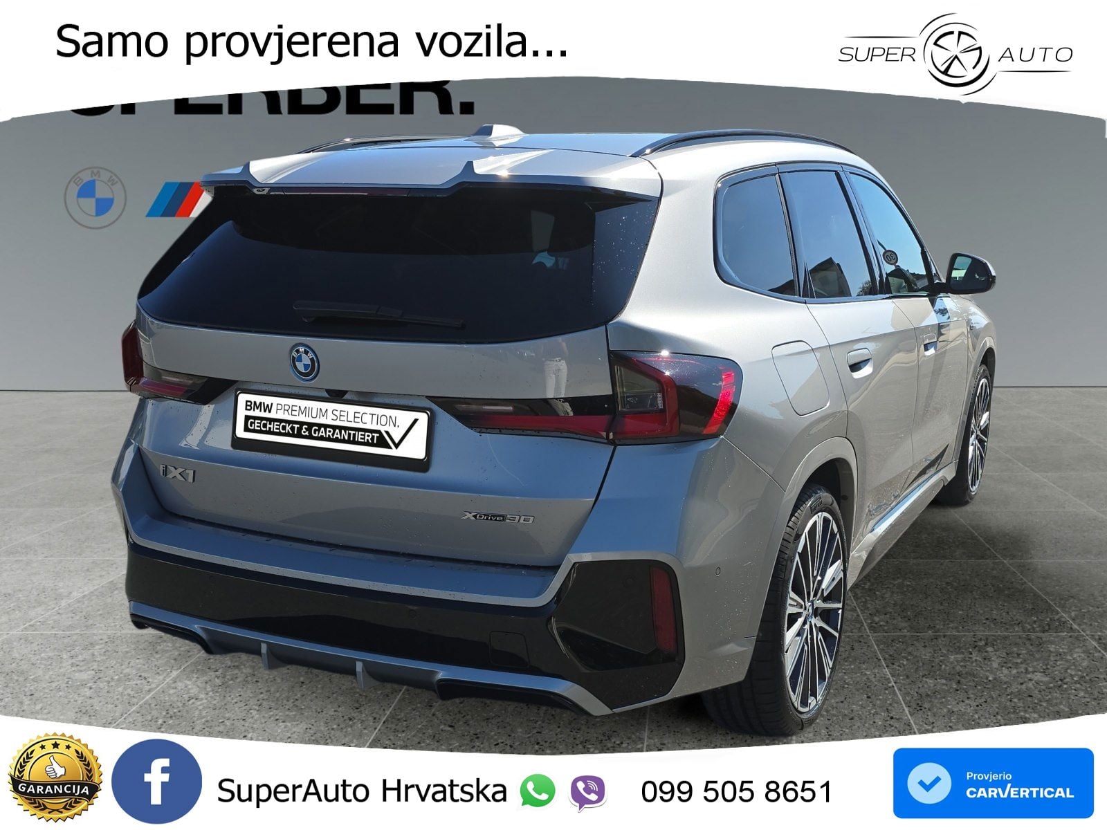 BMW iX1 68 kWh (313 KS) xDrive30 M Sport LED+GR SJED+ACC